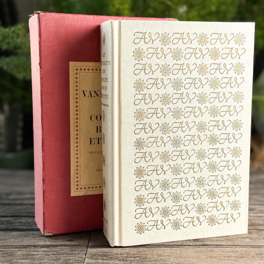 Amy Vanderbilt's New Complete Book of Etiquette, Deluxe Slipcased Edition, 1963 - Pretty Old Books