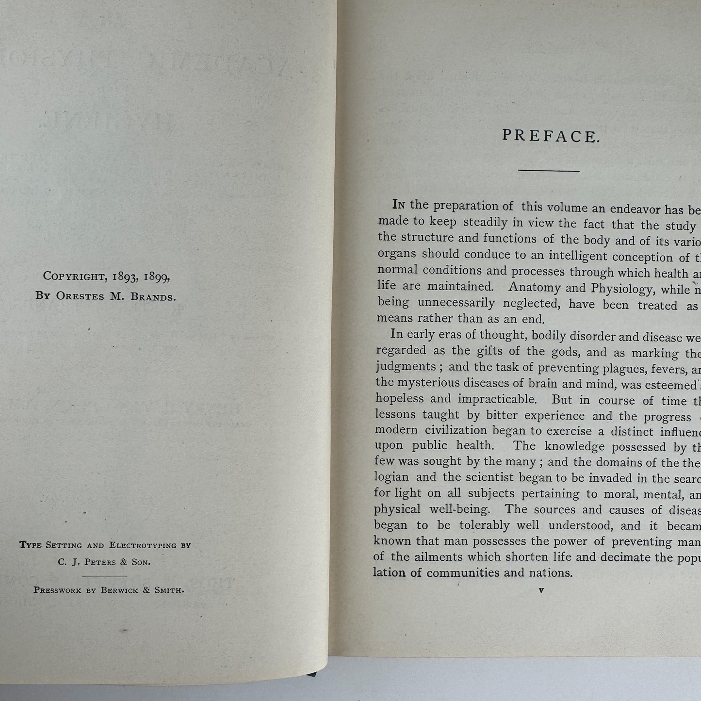 An Academic Physiology and Hygiene, 1899 Illustrated Anatomy Book - Pretty Old Books
