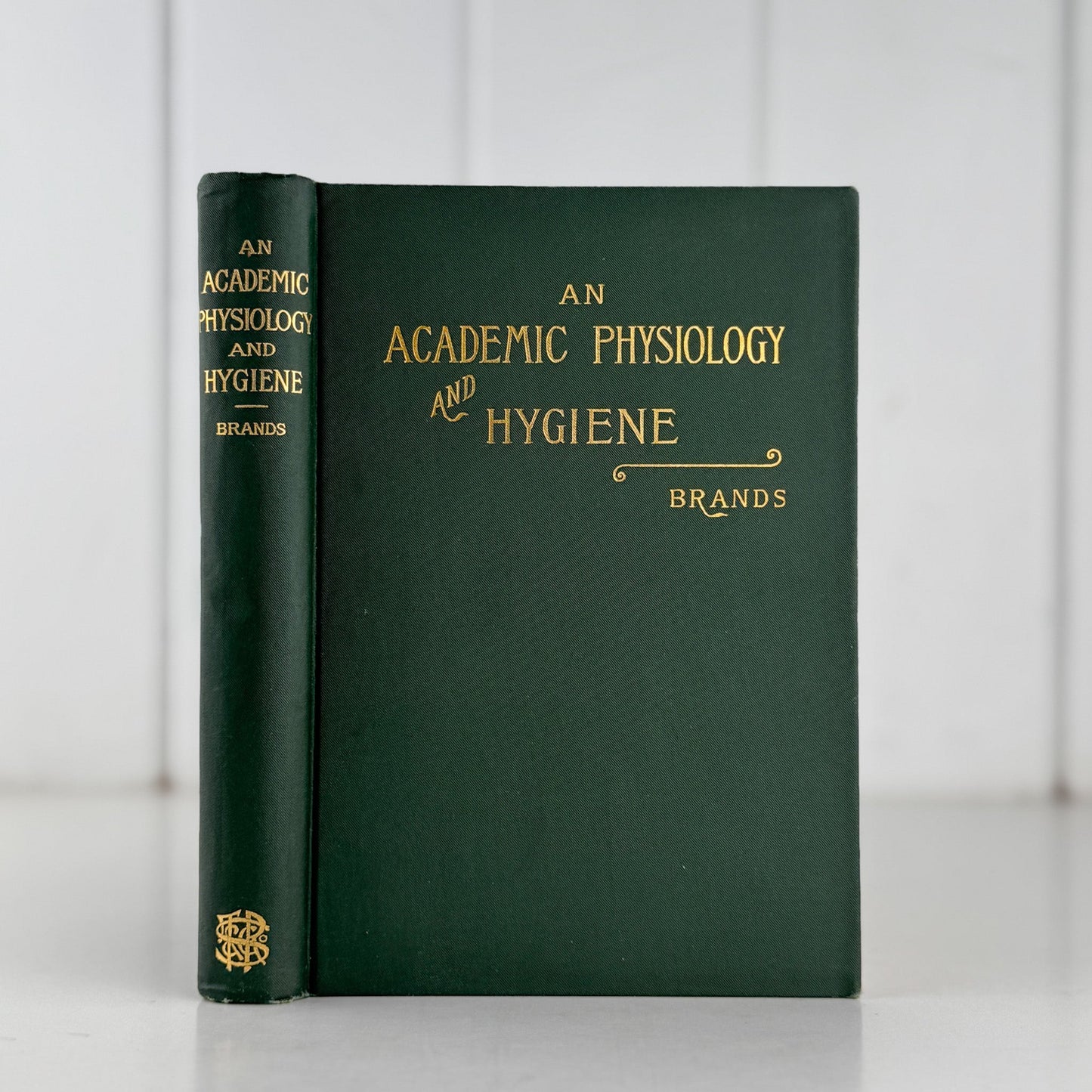 An Academic Physiology and Hygiene, 1899 Illustrated Anatomy Book - Pretty Old Books