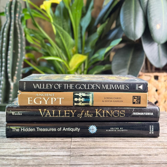 Ancient Egypt and Antiquity Coffee Table Bundle - Pretty Old Books