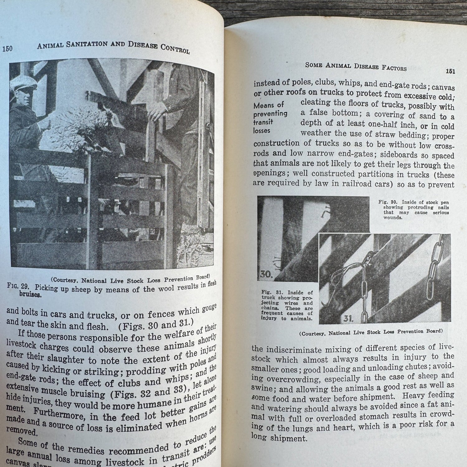 Animal Sanitation and Disease Control, 1946 Veterinary Textbook - Pretty Old Books