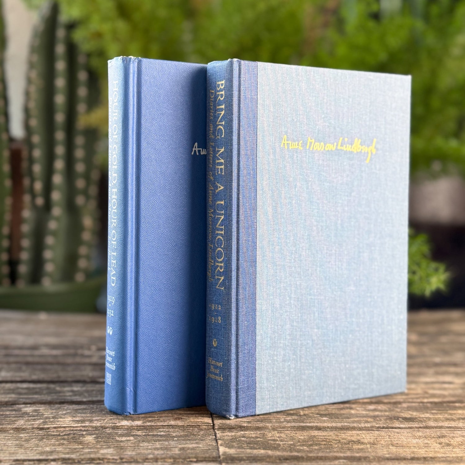 Anne Morrow Lindbergh, Diaries and Letters, Hour of Gold, Hour of Lead and Bring Me A Unicorn - Pretty Old Books