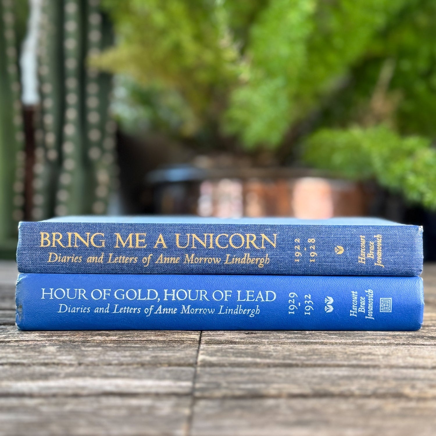 Anne Morrow Lindbergh, Diaries and Letters, Hour of Gold, Hour of Lead and Bring Me A Unicorn - Pretty Old Books