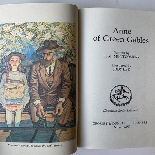 Anne of Green Gables, Illustrated Junior Library, 2000 - Pretty Old Books