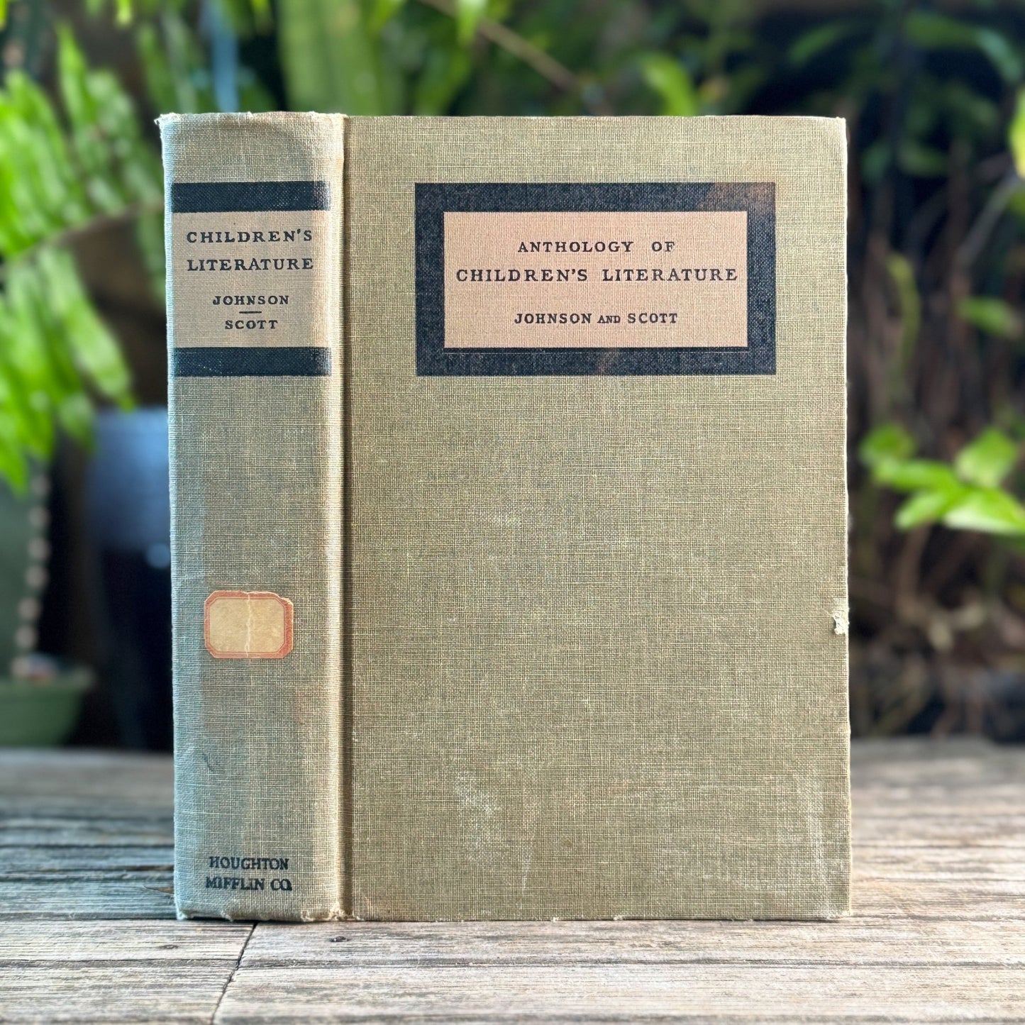 Anthology of Children's Literature, Edna Johnson and Carrie E. Scott, 1935 - Pretty Old Books