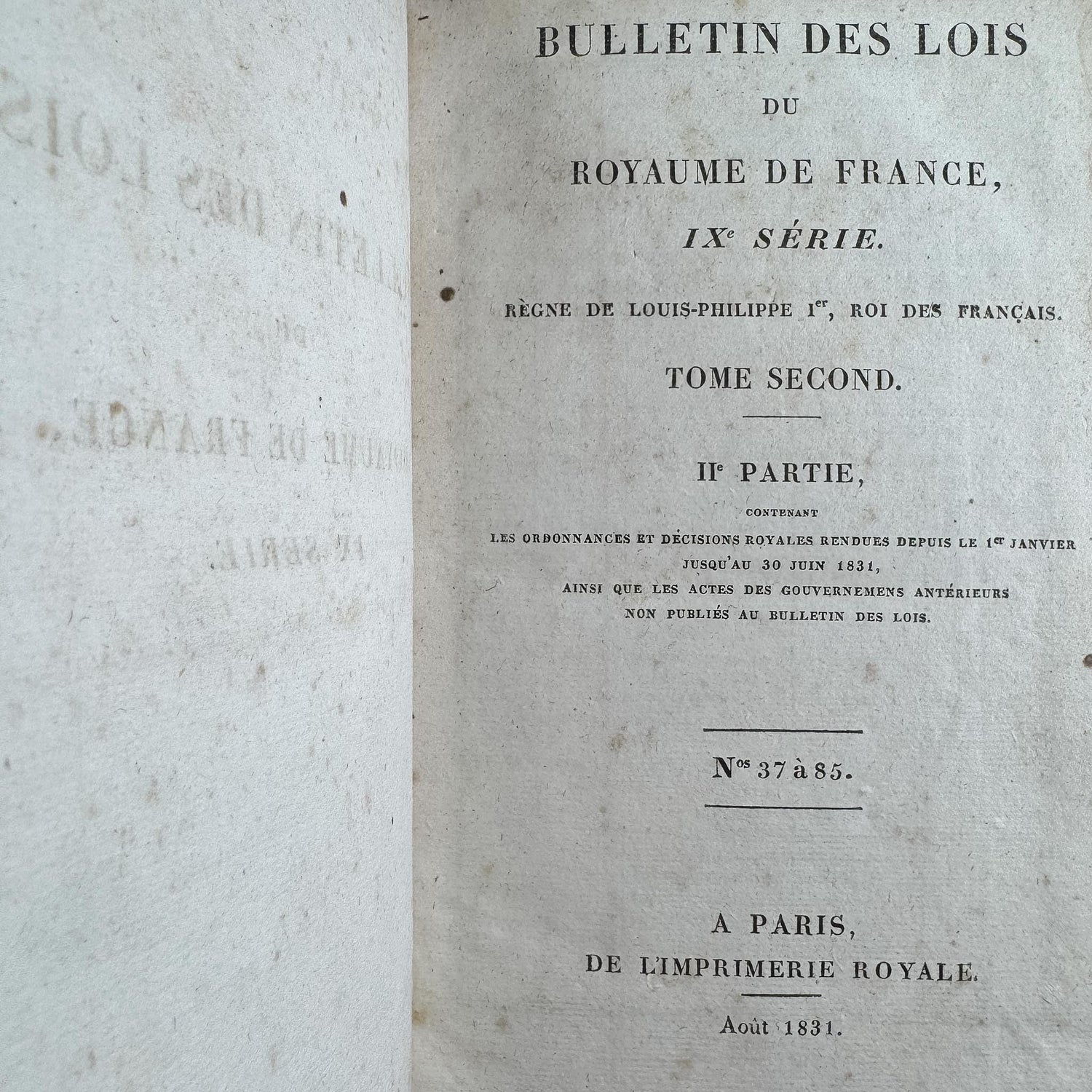 Antique French Caramel Brown and Gold Leather Book Set - Pretty Old Books