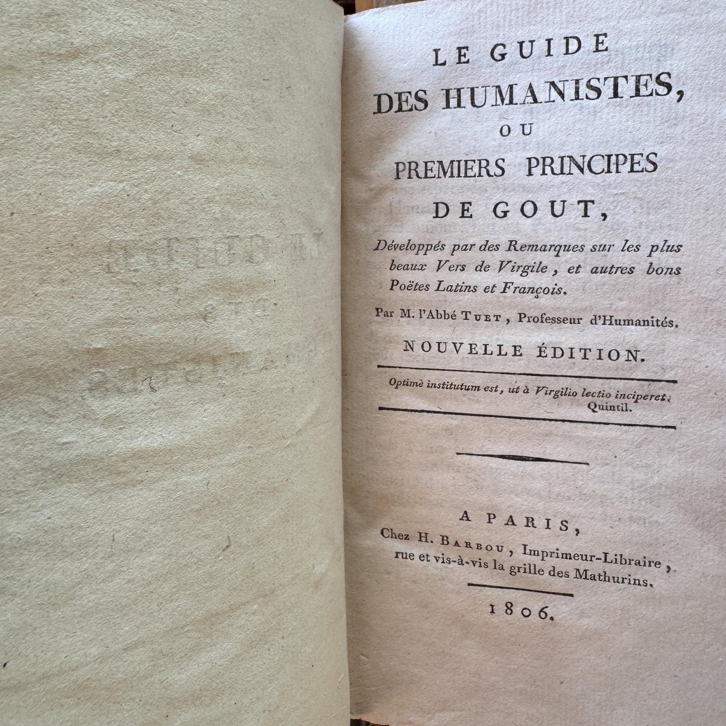 Antique French Leather Book Bundle in Caramel, Brown, and Tan - Pretty Old Books