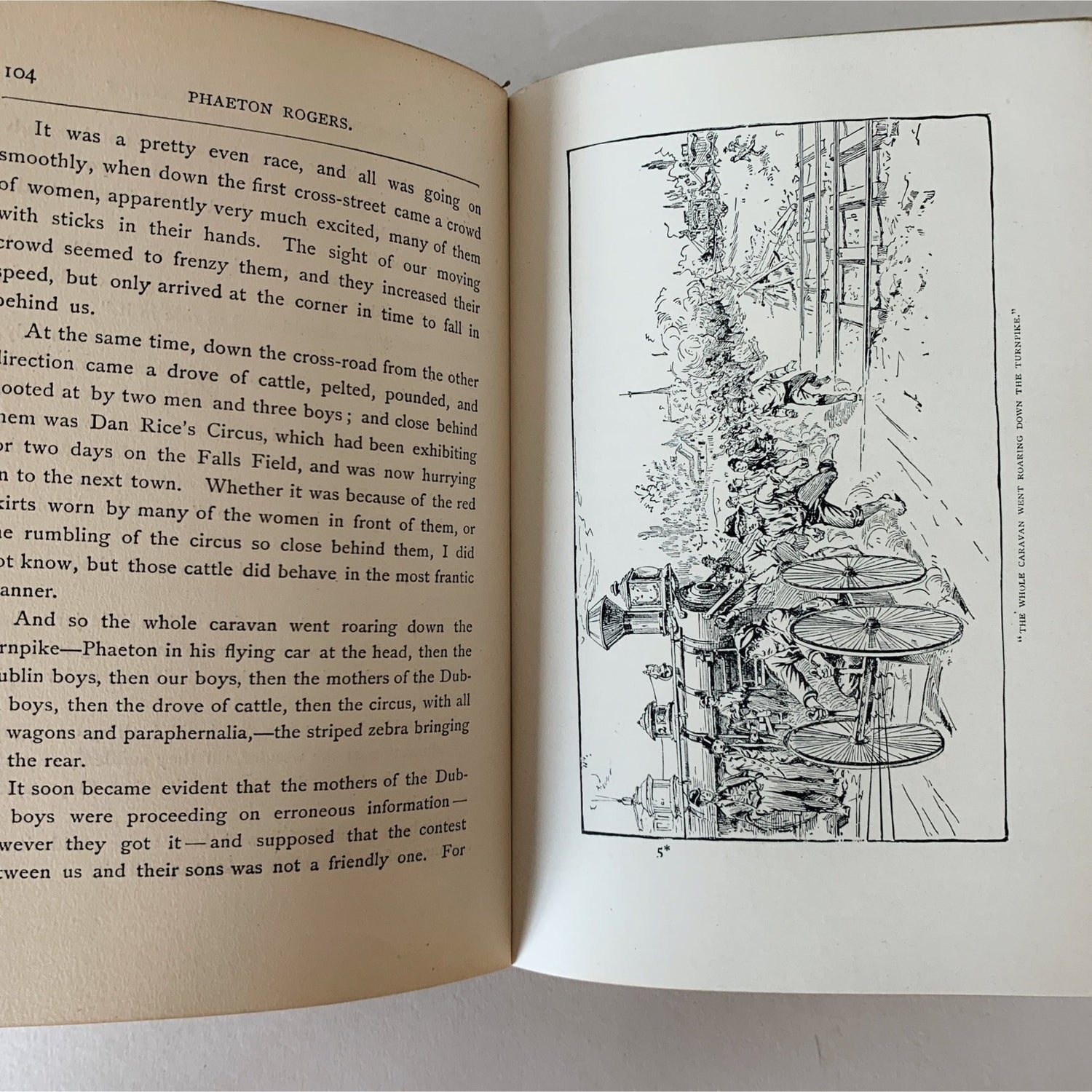 Antique RARE Phaeton Rogers: A Novel of Boy Life, 1903, Rossiter Johnson - Pretty Old Books