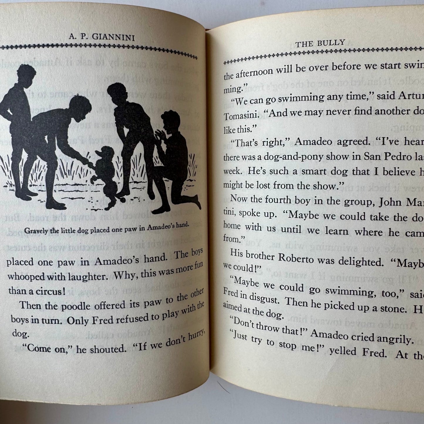 A.P. Giannini: Boy of San Francisco, Childhood of Famous Americans, 1956, Hardcover - Pretty Old Books