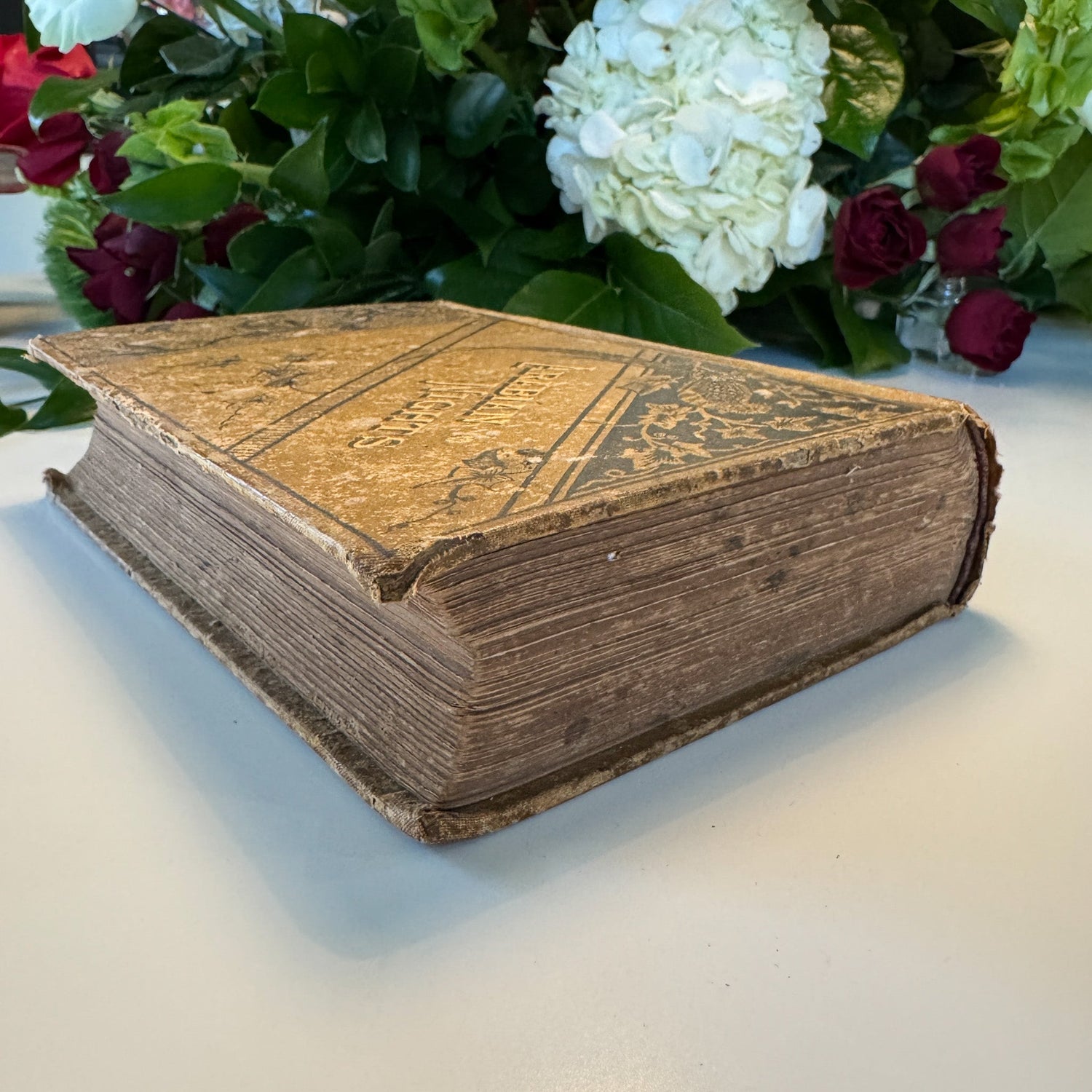 Arabian Nights' Entertainments, 1800s, Ornate Antique Hardcover - Pretty Old Books