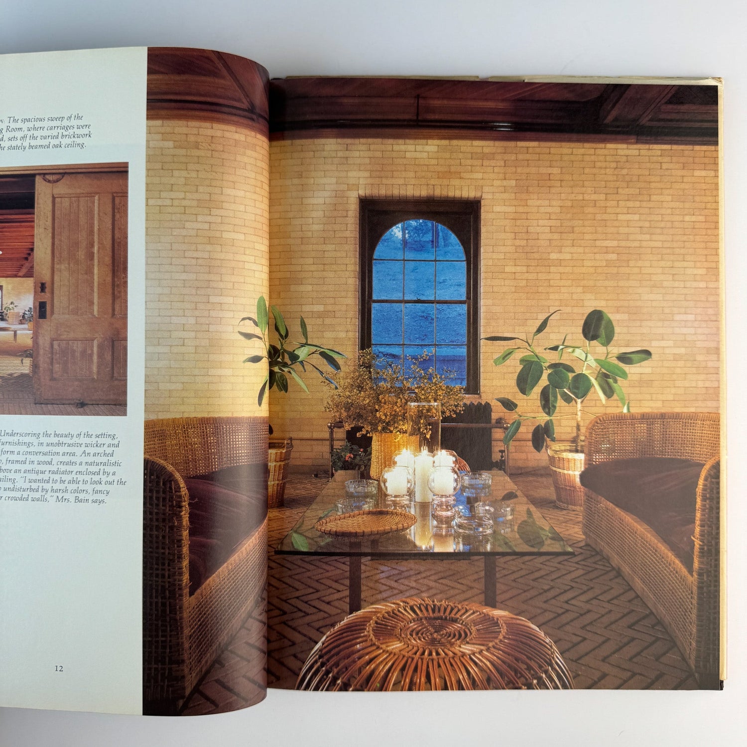 Architectural Digest Country Homes, First Edition, 1982 - Pretty Old Books