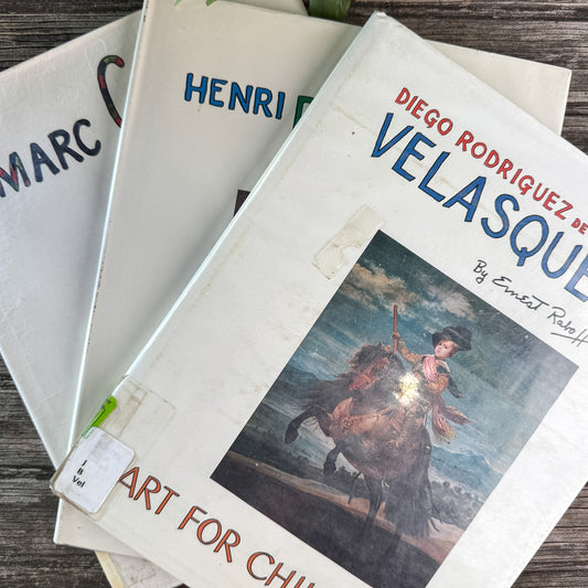 Art for Children Series Set (3 Books), Picture Study Books - Pretty Old Books