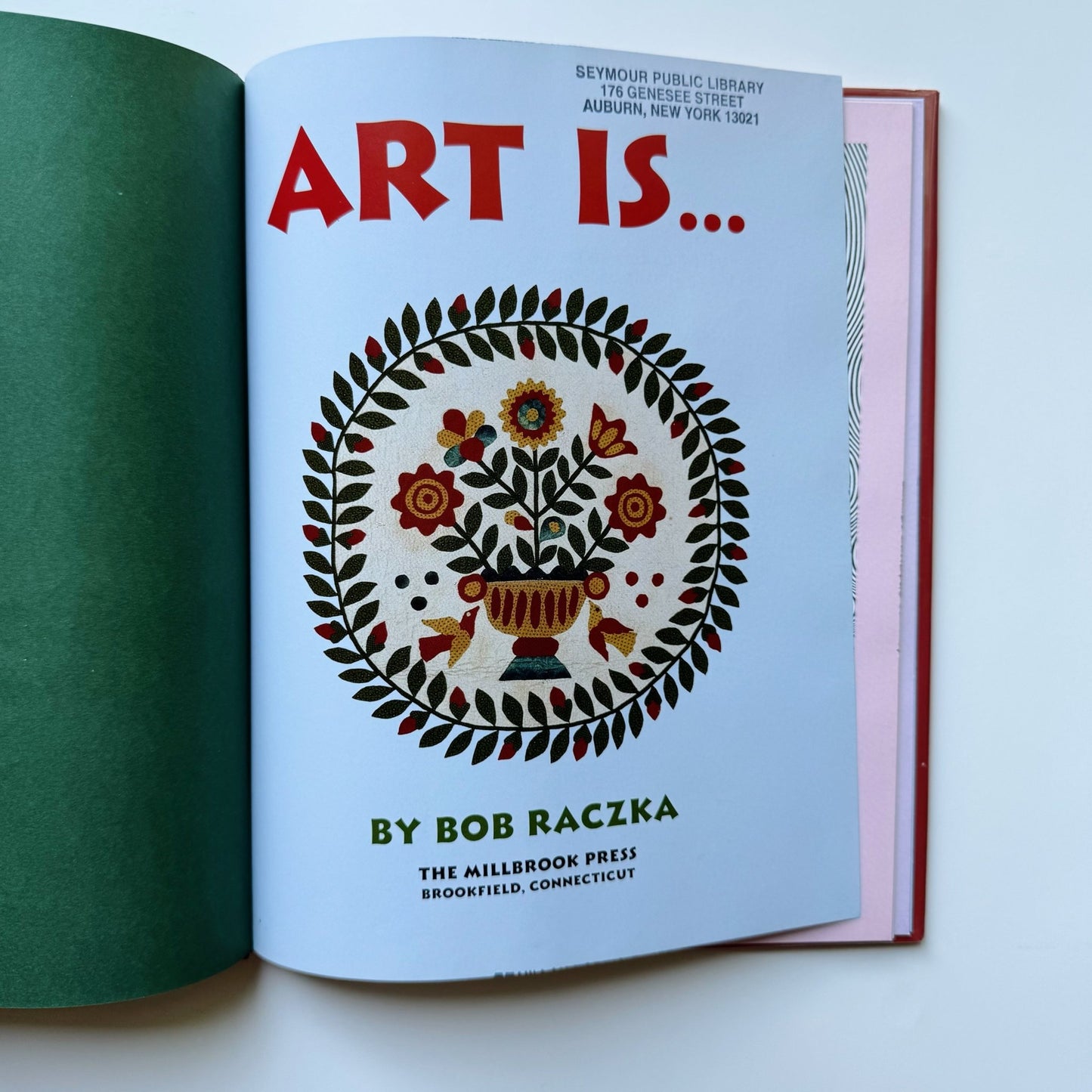 Art Is..., Bob Raczka, Children's Art and Picture Study Hardcover - Pretty Old Books