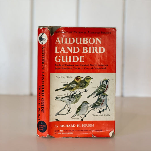 Audubon Land Bird Guide, Eastern and Central North America, 1949 - Pretty Old Books