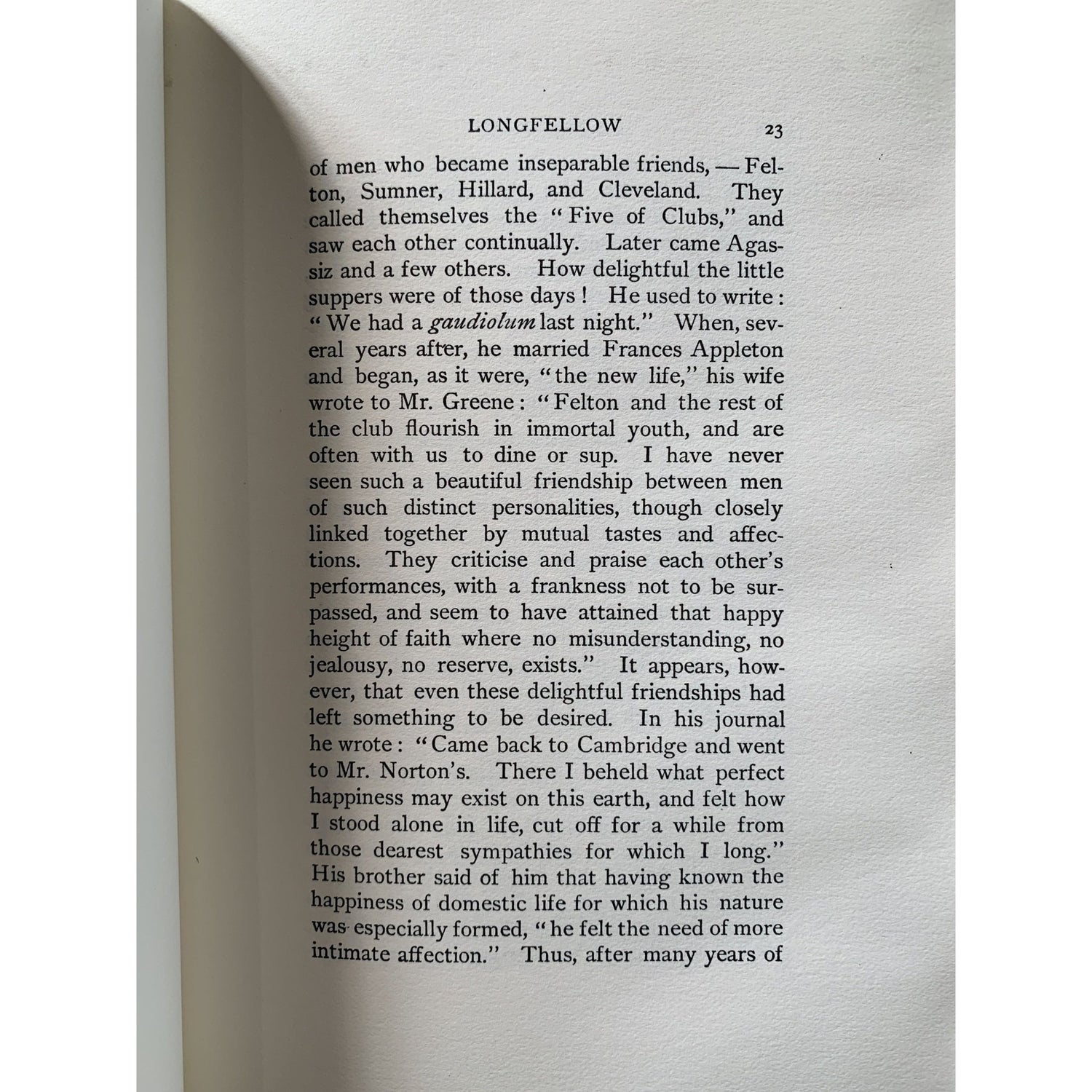 Authors and Friends, Annie Fields, Literary Biographies, Vintage 1969 Reprint - Pretty Old Books