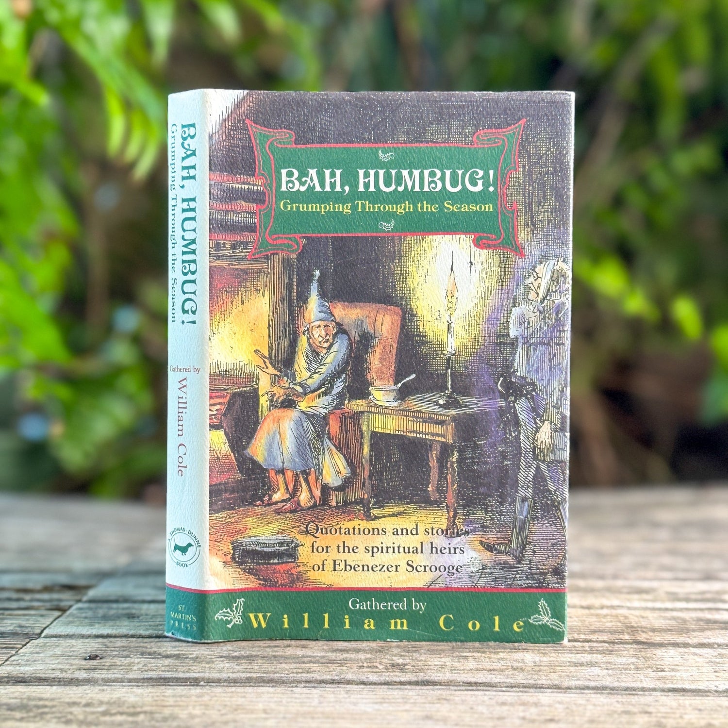 Bah, Humbug, Grumping Through the Season, William Cole, 1992, First Edition - Pretty Old Books