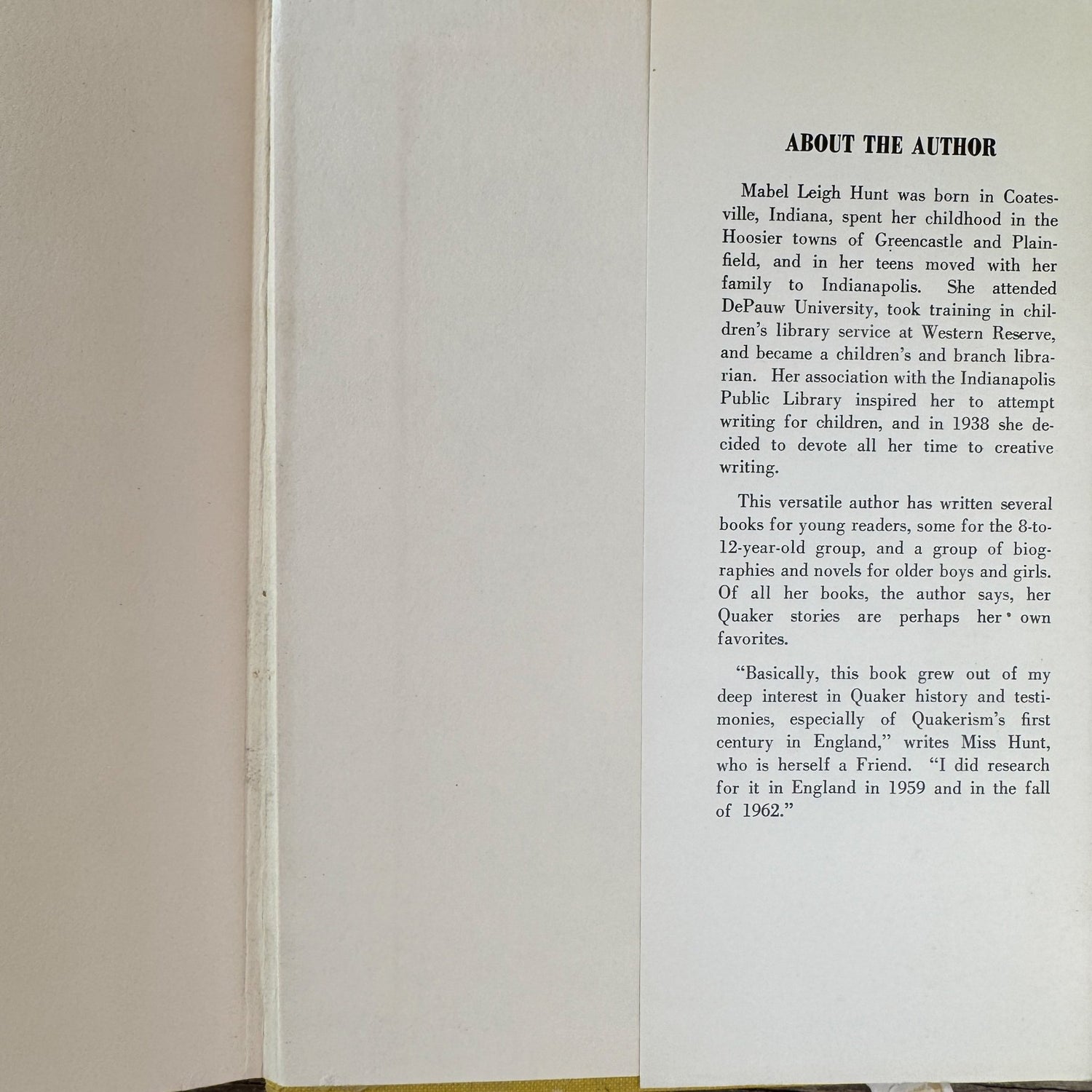 Beggar's Daughter, Mabel Leigh Hunt, 1963, First Edition - Pretty Old Books