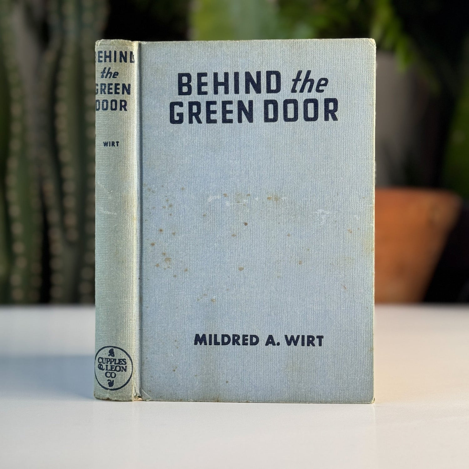 Behind the Green Door, Mildred A. Wirt, 1958 Juvenile Mystery - Pretty Old Books