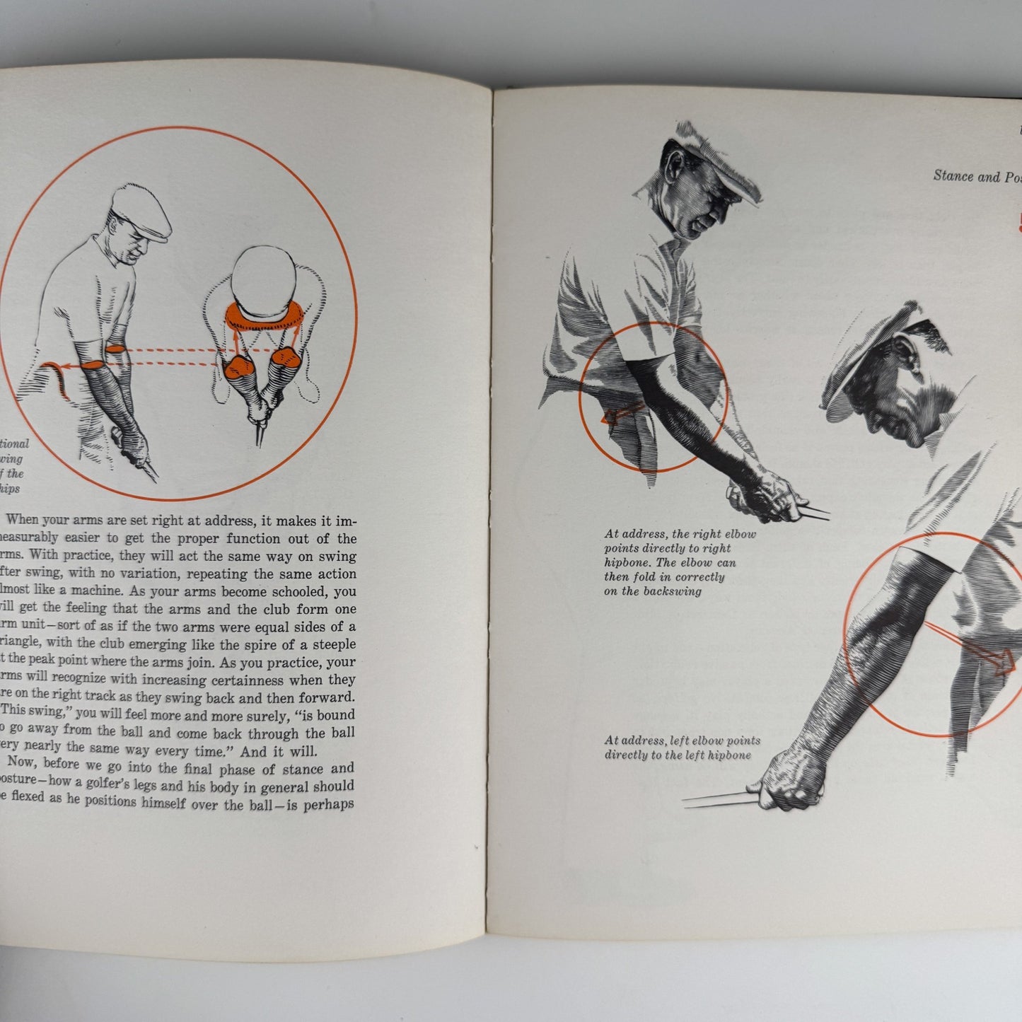 Ben Hogan's Five Lessons: The Modern Fundamentals of Golf, 1957 - Pretty Old Books