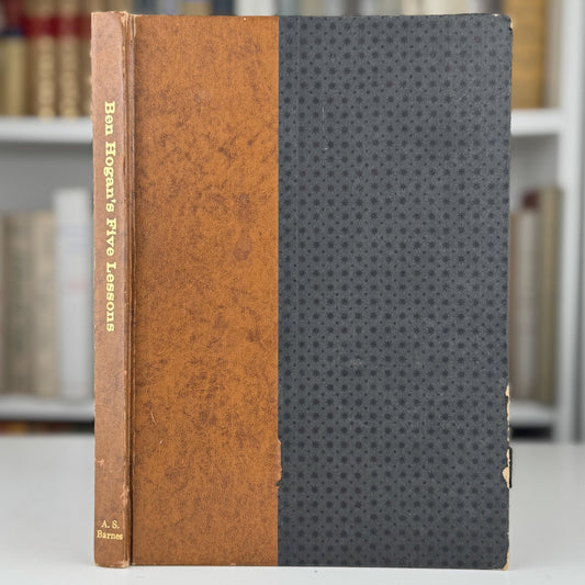 Ben Hogan's Five Lessons: The Modern Fundamentals of Golf, 1957 - Pretty Old Books