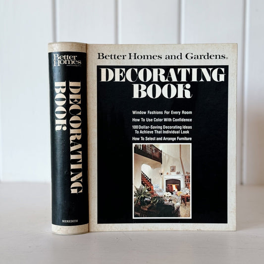Better Homes and Gardens Decorating Book - Binder Format - 1975 - Pretty Old Books