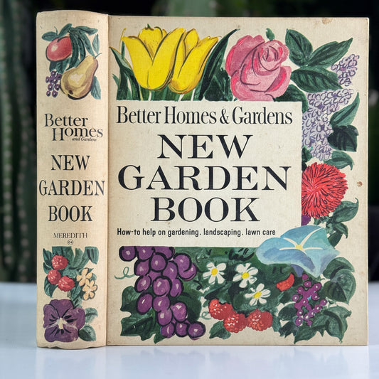 Better Homes and Gardens New Garden Book, 1961 Binder Book - Pretty Old Books