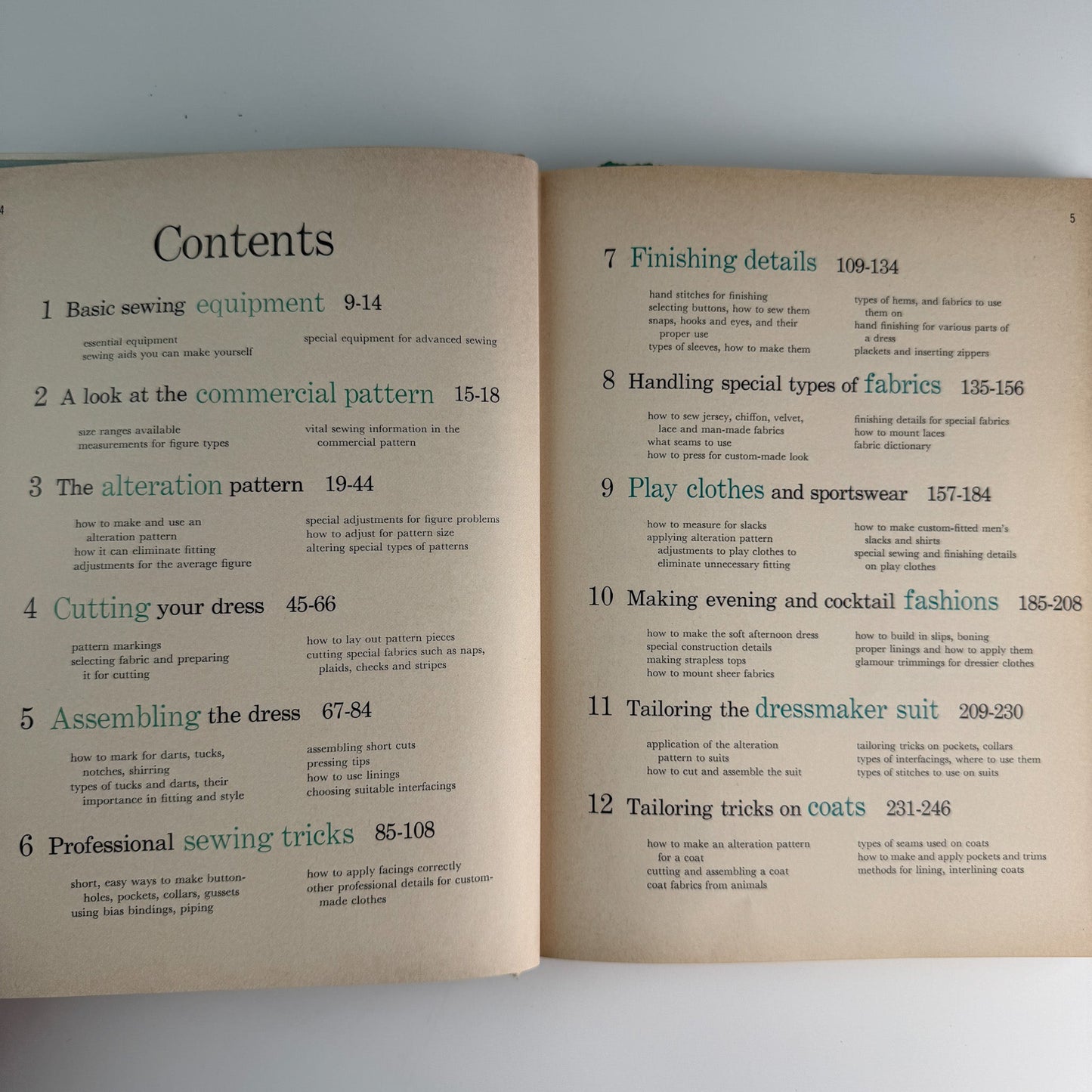 Better Homes and Gardens Sewing Book 1961 Hardcover - Pretty Old Books