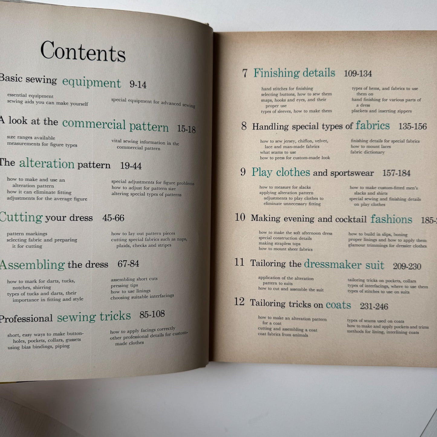 Better Homes and Gardens Sewing Book 1961 Hardcover - Pretty Old Books