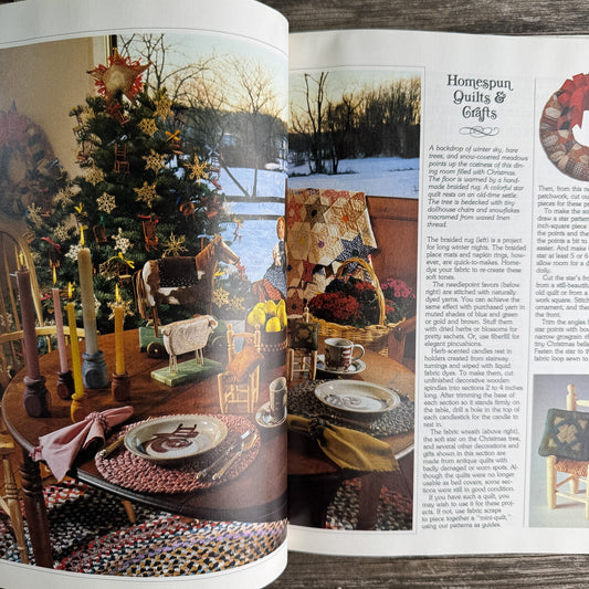 Better Homes and Gardens Treasury of Christmas Crafts and Foods, 1980 - Pretty Old Books