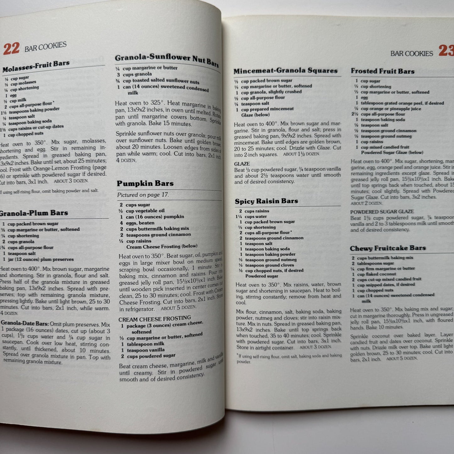 Betty Crocker's Cookie Book 1981 Softcover - Pretty Old Books