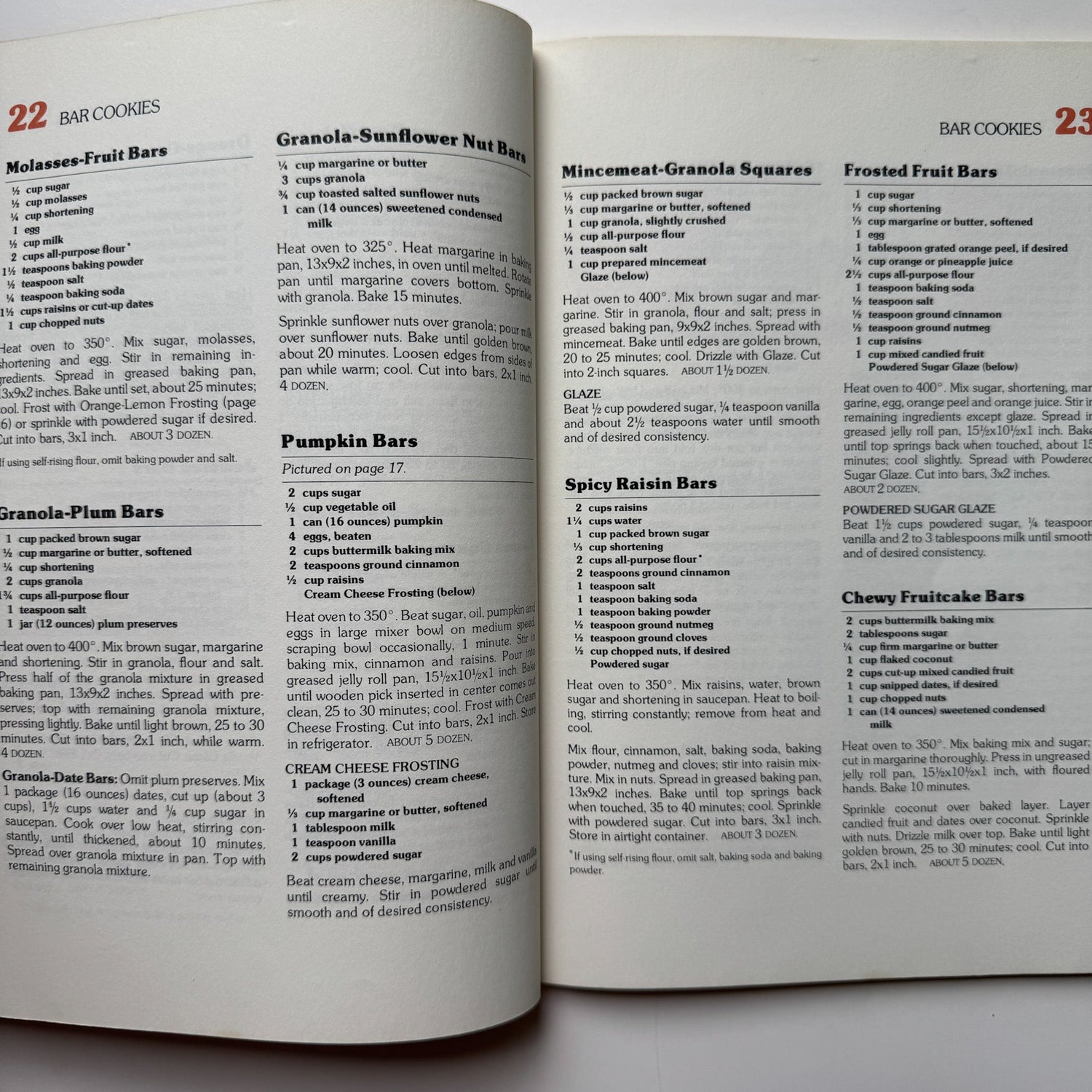 Betty Crocker's Cookie Book 1981 Softcover - Pretty Old Books