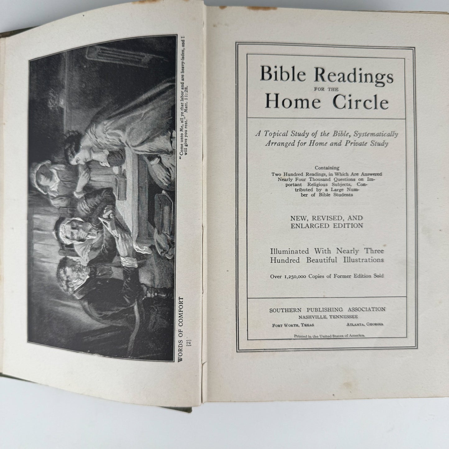 Bible Readings for the Home Circle, 1914 - Pretty Old Books
