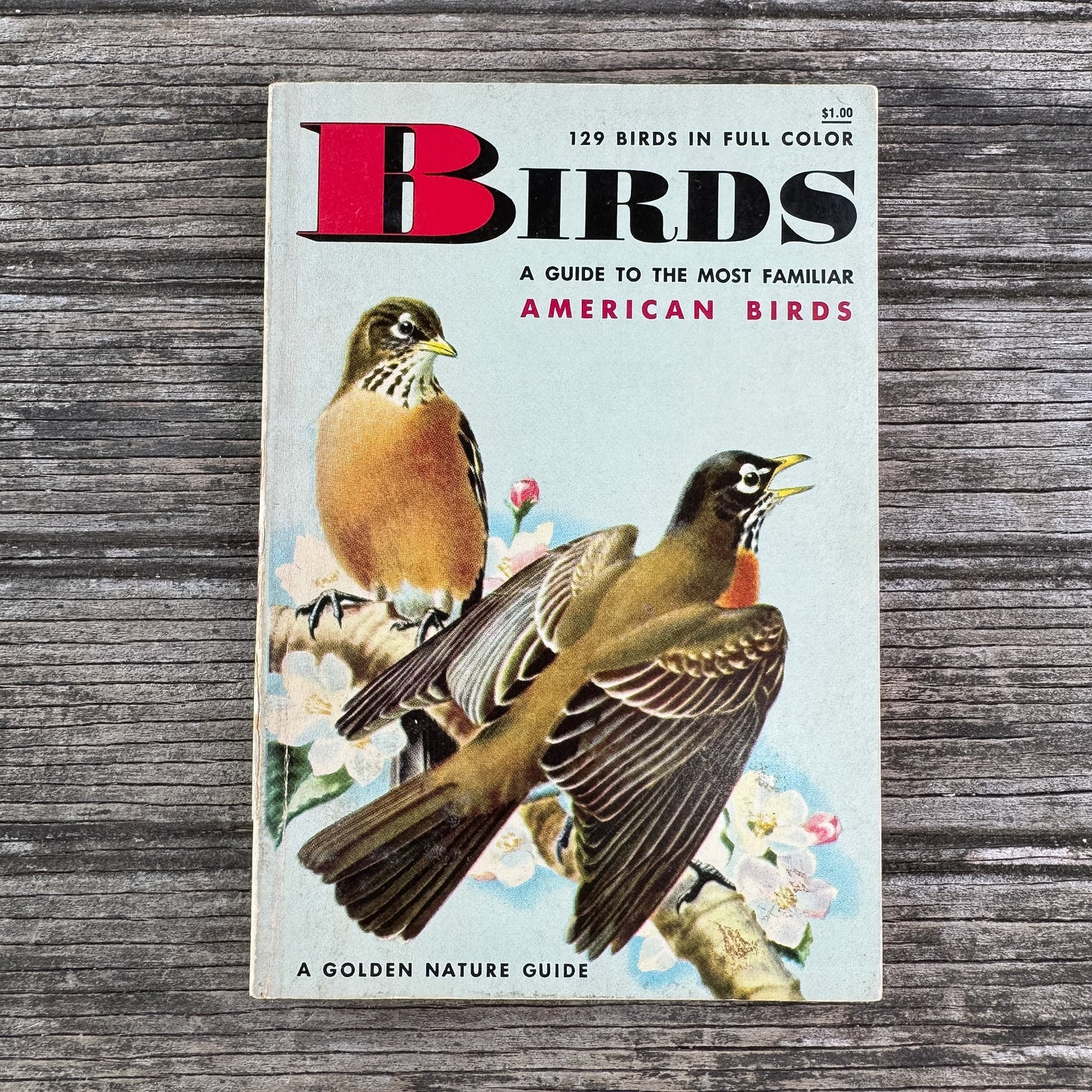 Birds, A Golden Guide, 1956 - Pretty Old Books
