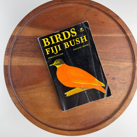 Birds of the Fiji Bush, Vintage 1984 Illustrated Field Guide Paperback - Pretty Old Books