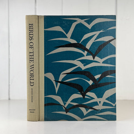 Birds of the World, Golden Press Oversized Hardcover 1961 - Pretty Old Books