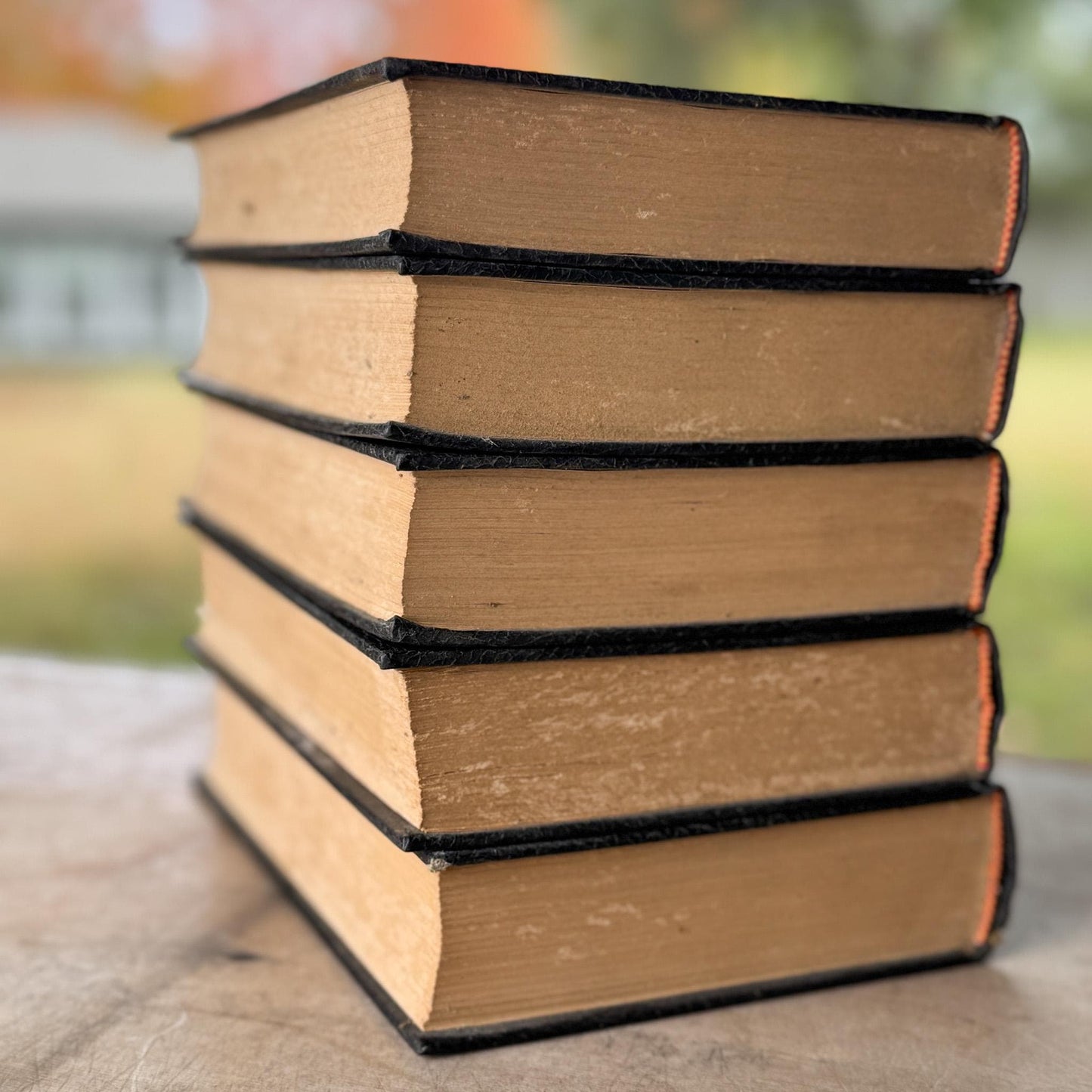 Black & Gold Vintage World Classics Library Book Set | Shakespeare, Plato, Voltaire, Stevenson, Scott - Pretty Old Books