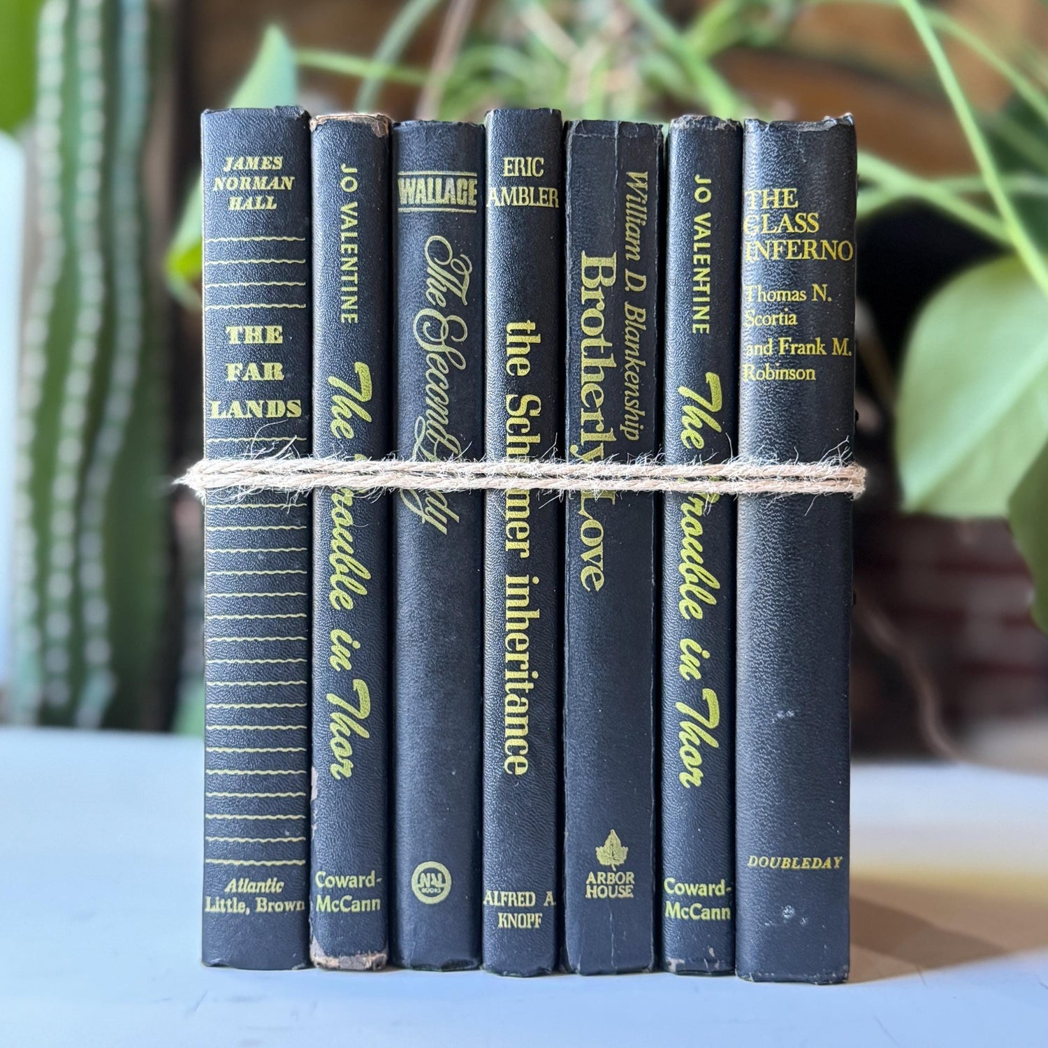 Black Vintage Book Bundles