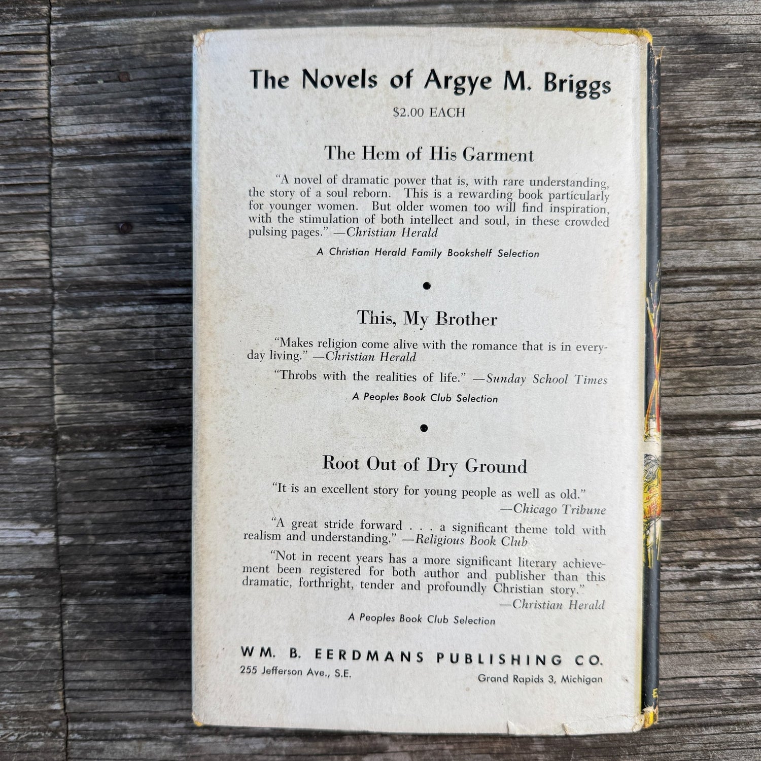 Both Banks of the River, First Edition, 1954, Argye M. Briggs - Pretty Old Books