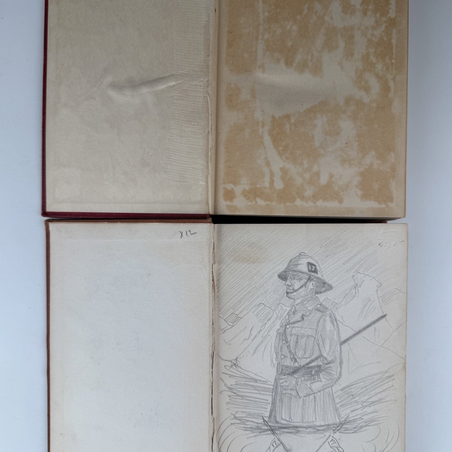 Bruce Bairnsfather Book Set, WWI Literature, Old Bill - Pretty Old Books