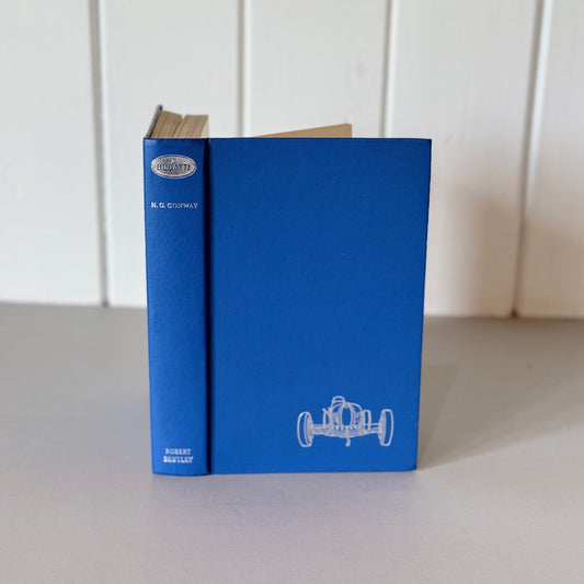 Bugatti, Vintage Car Book, Illustrated Collectible 1963 Hardcover - Pretty Old Books