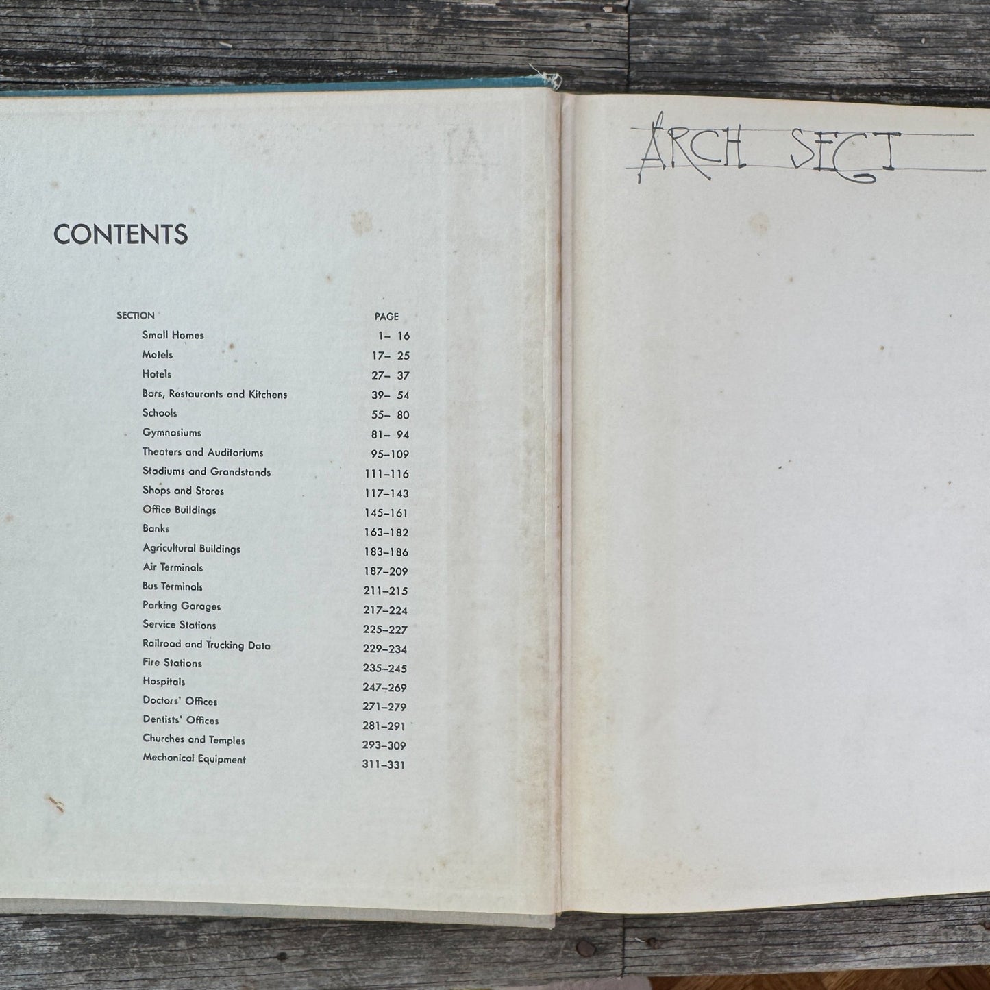 Building Planning and Design Standards for Architects, 1955 - Pretty Old Books