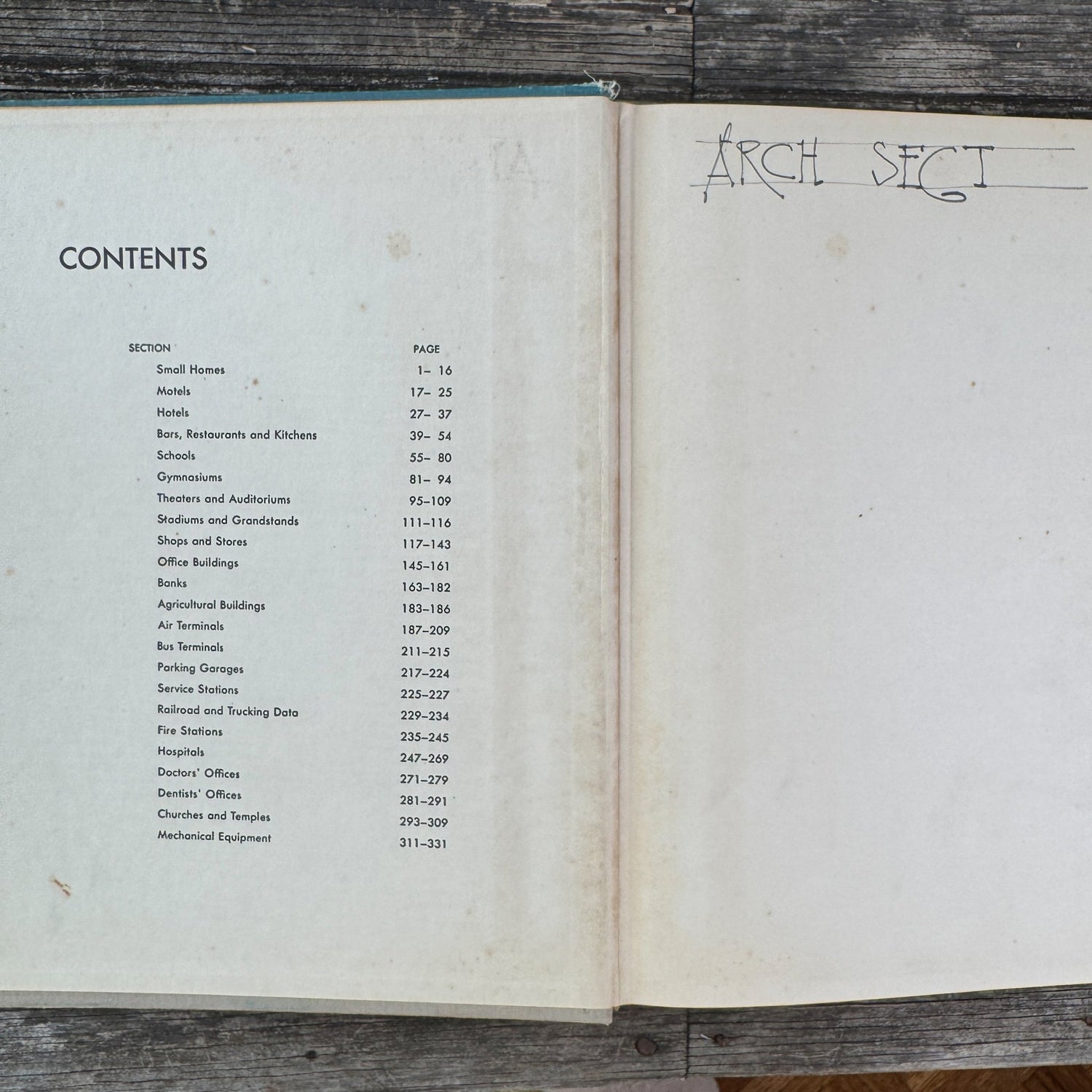 Building Planning and Design Standards for Architects, 1955 - Pretty Old Books