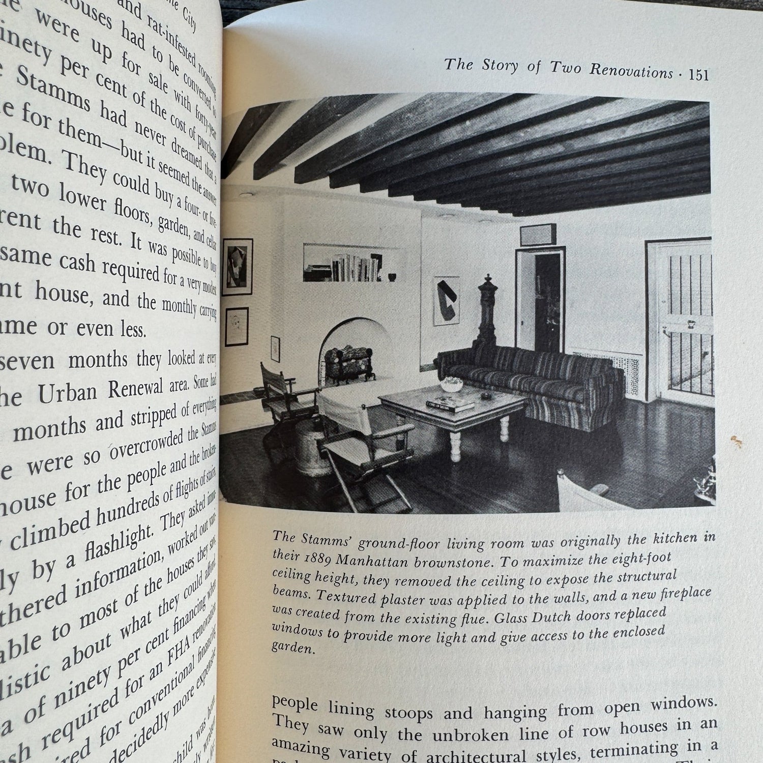 Buying and Renovating a House in the City, 1972 Hardcover - Pretty Old Books