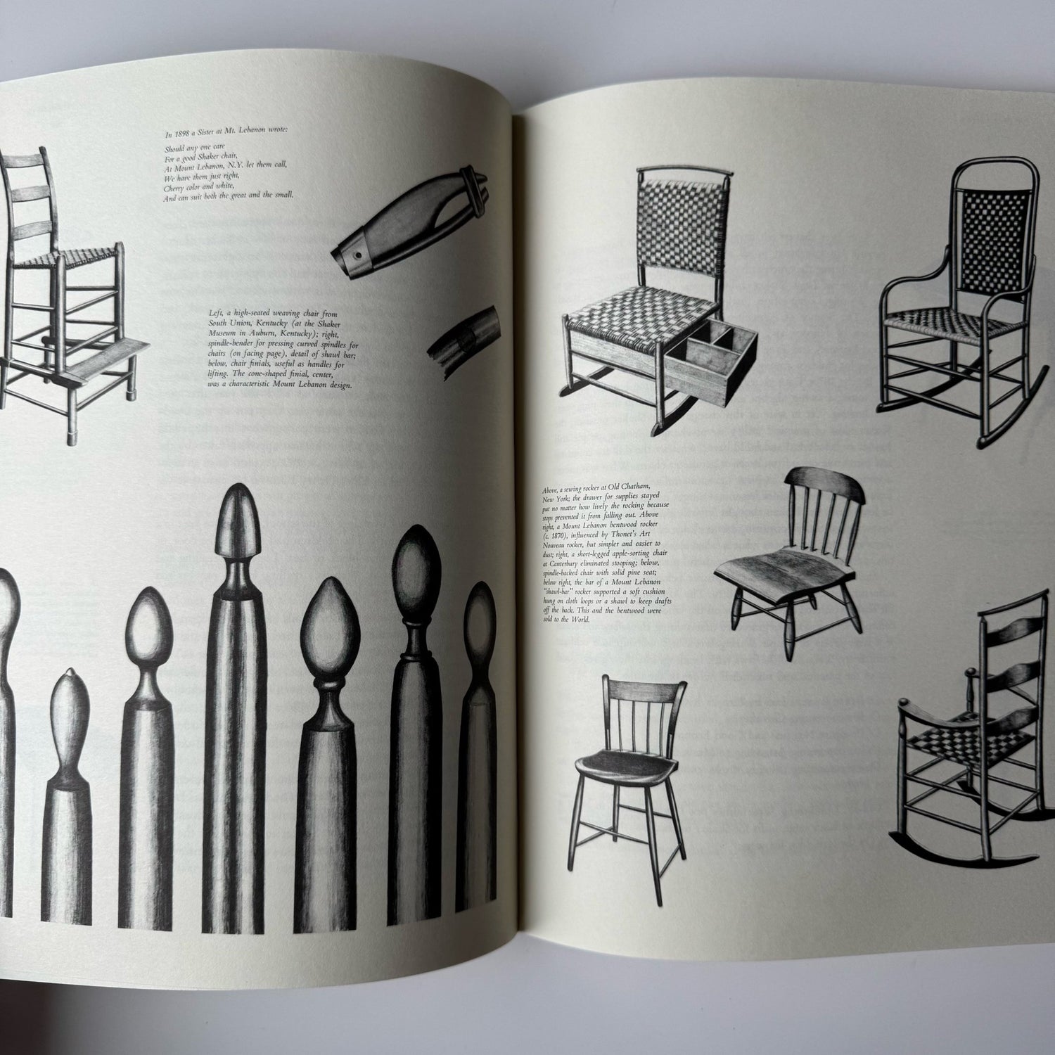By Shaker Hands, June Sprigg, Illustrated, 1983 - Pretty Old Books