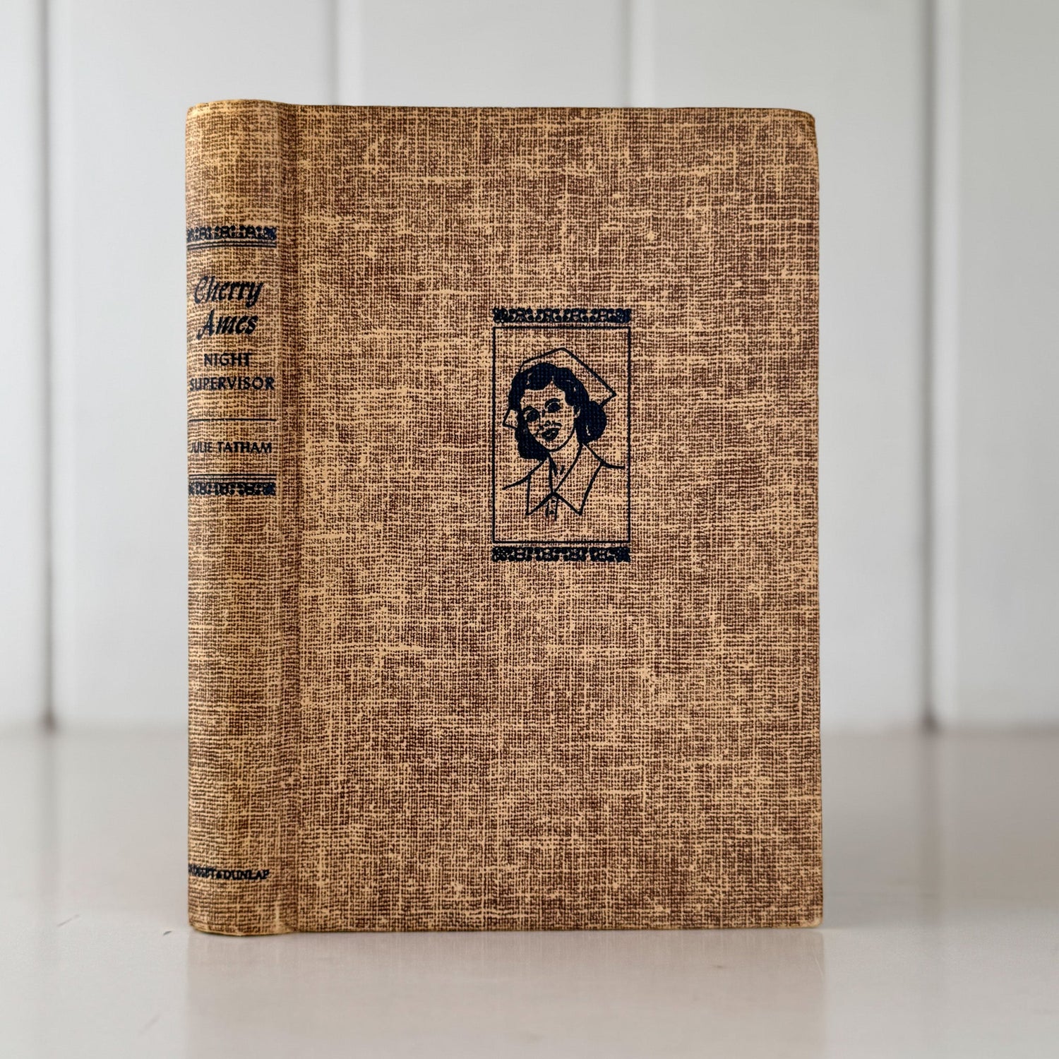 Cherry Ames Night Supervisor, Julie Tatham, 1950 Young Adult Novel - Pretty Old Books