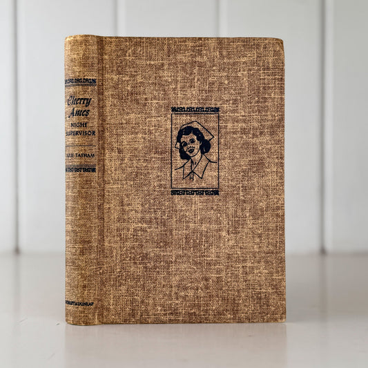 Cherry Ames Night Supervisor, Julie Tatham, 1950 Young Adult Novel - Pretty Old Books