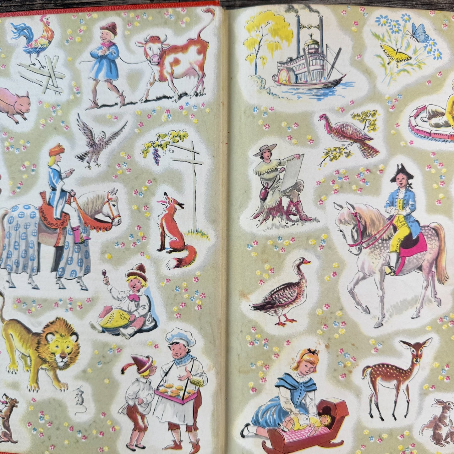 Childcraft Volume 9: Science and Industry, 1954 - Pretty Old Books
