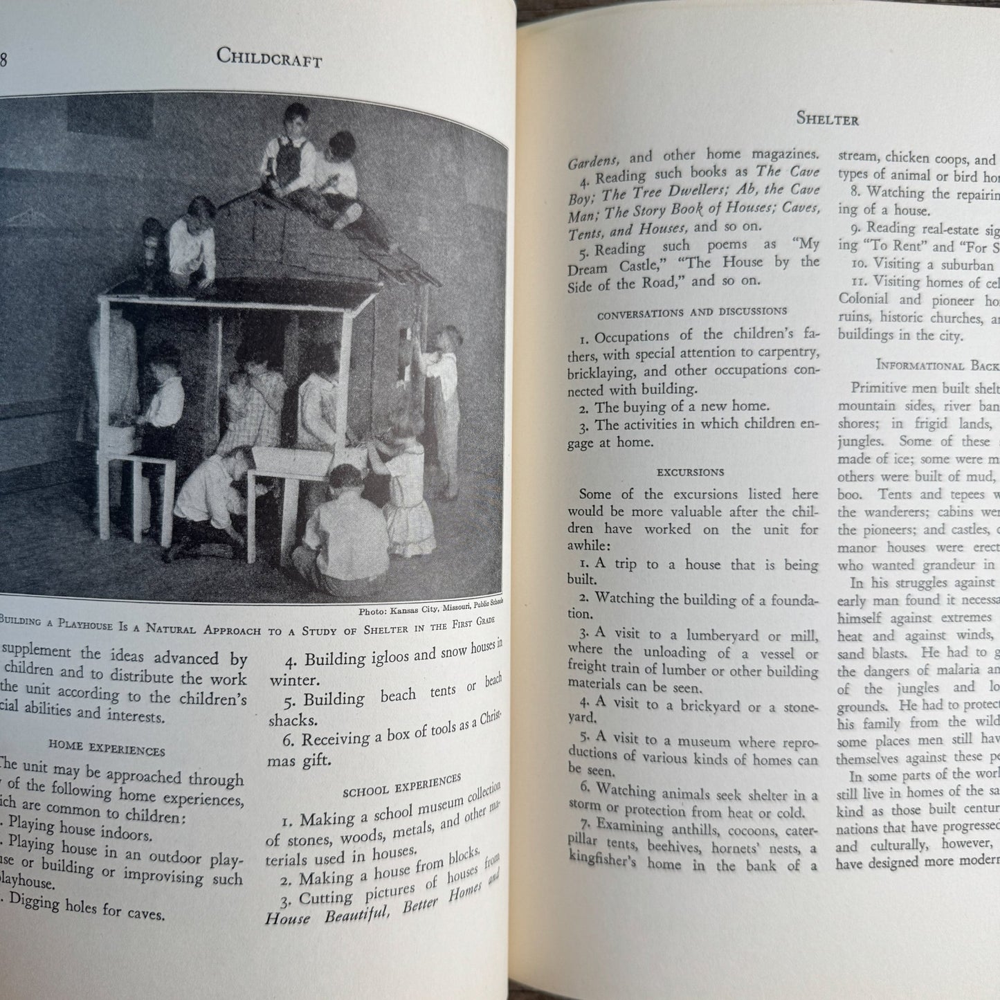 Childcraft, Volume Six, Activity Units, 1937 - Pretty Old Books