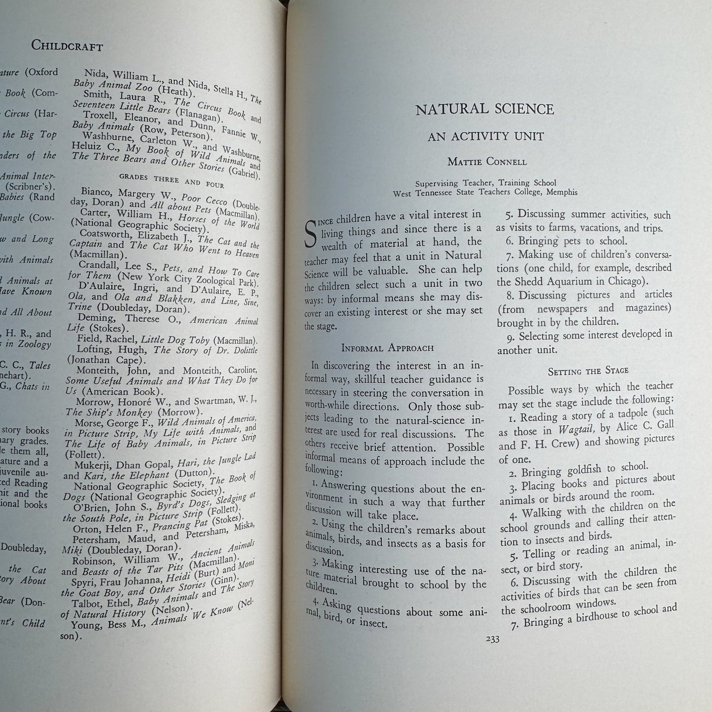 Childcraft, Volume Six, Activity Units, 1937 - Pretty Old Books