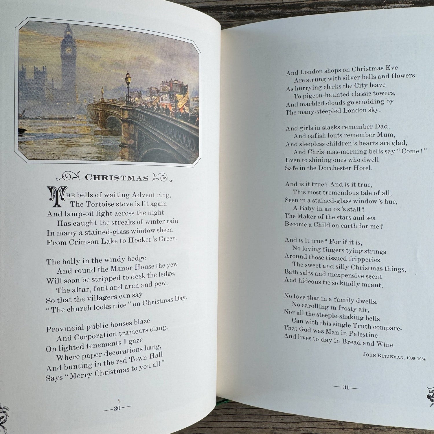 Christmas, A Penhaligon's Scented Treasury of Verse and Prose, Sheila Pickles, 1989 - Pretty Old Books